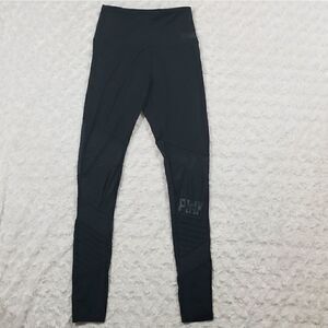 PINK Victorias Secret Ultimate black mesh leggings XS